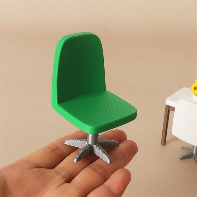 Office Furniture Usa - ミニオフィスシーンアクセサリー 2 ピースセットドールハウス愛好家のための詳細なデザイン