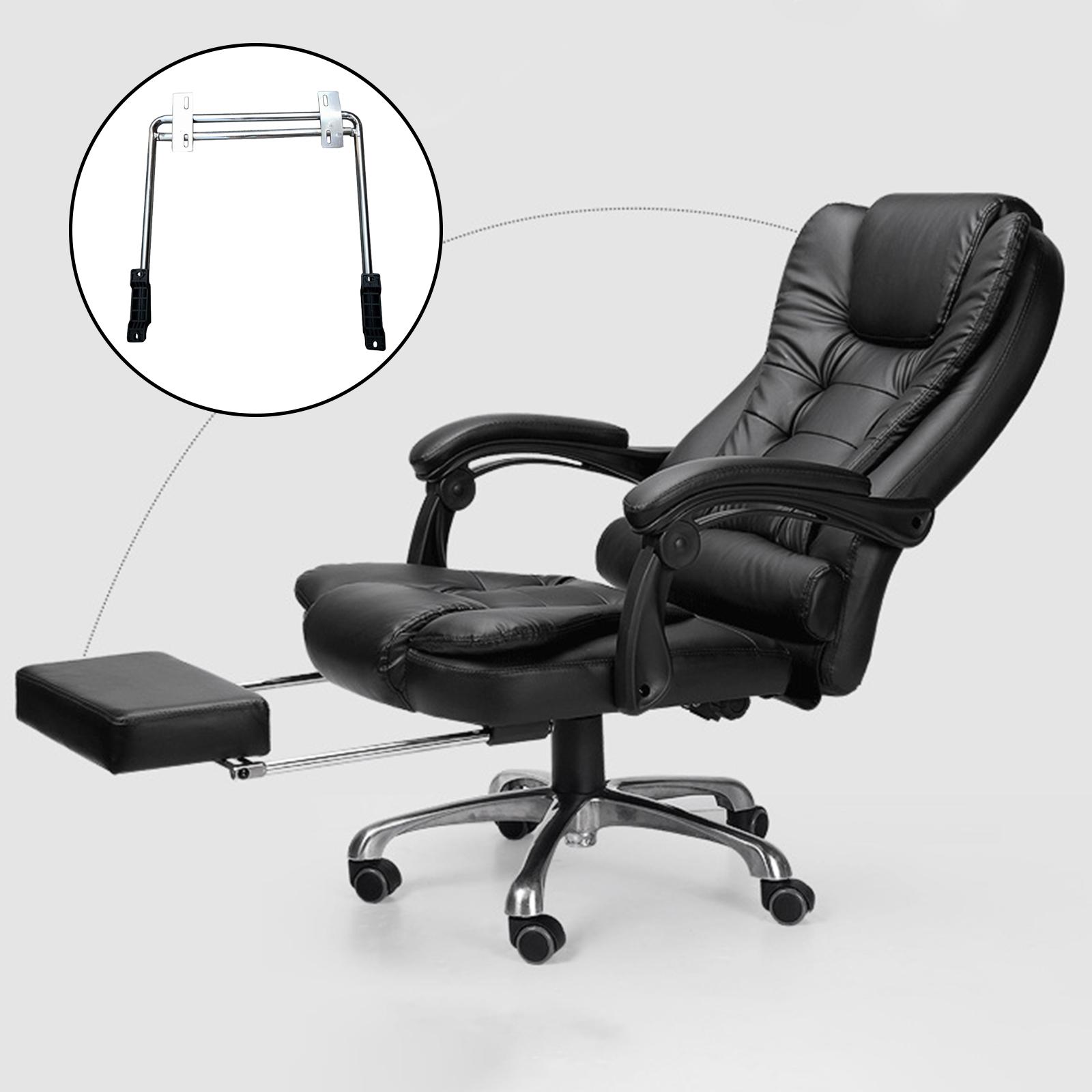 Office Furniture Solutions - 頑丈な鉄製オフィスチェアペダル人間工学に基づいたフットレスト交換用アクセサリーアームチェア折りたたみ椅子用