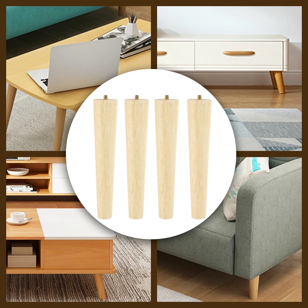 高さ木製家具脚、ストレート角度、家具脚、ホームオフィス、ソフ - Office Furniture Solutions のレビューと価格