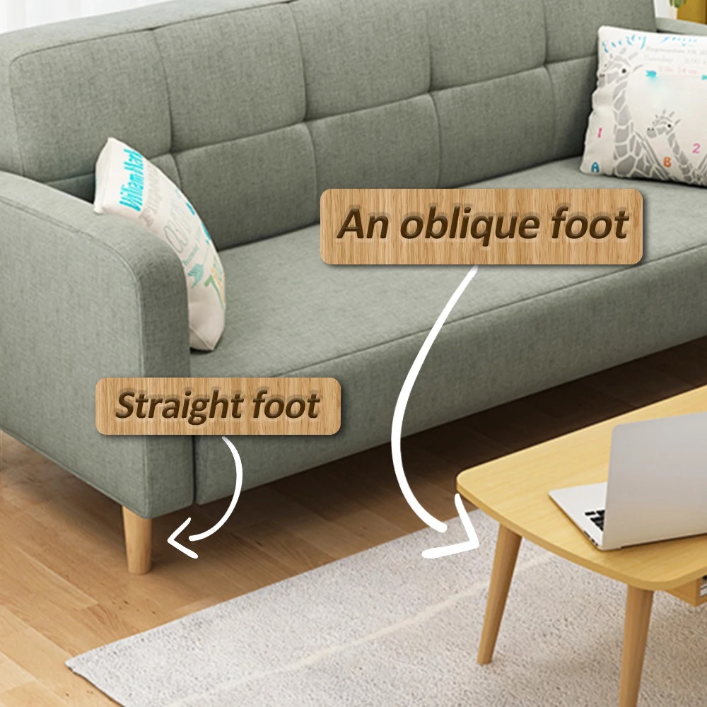 高さ木製家具脚、ストレート角度、家具脚、ホームオフィス、ソフ - Office Furniture Solutions のレビューと価格