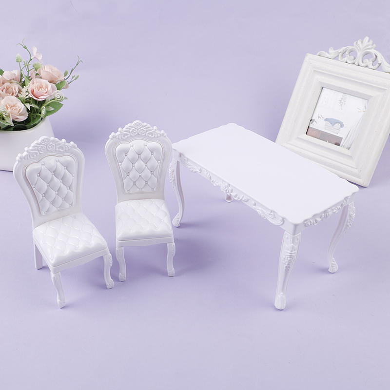 新しいドールハウス 1:6 キッチン家具 ダイニングテーブル - Office Furniture China のレビューと価格
