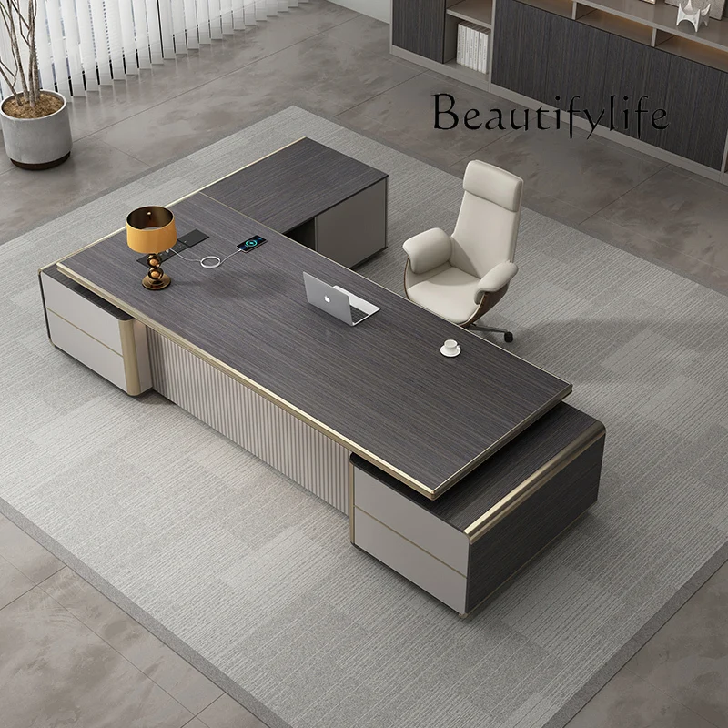 JB高級モダンコンピューターデスクL字型キャビネットL字型コ - Office Furniture Jb のレビューと価格
