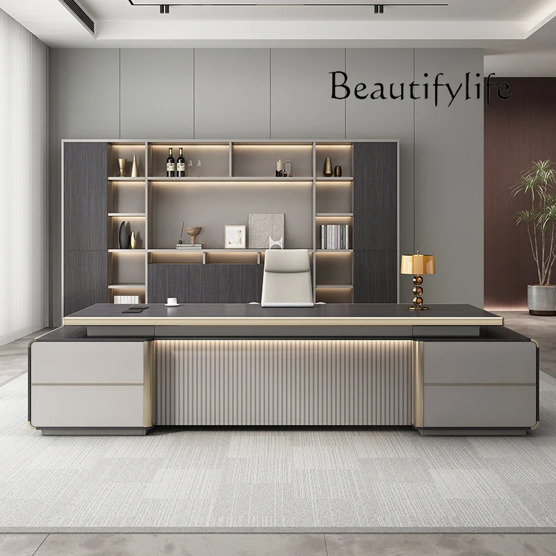 JB高級モダンコンピューターデスクL字型キャビネットL字型コ - Office Furniture Jb のレビューと価格