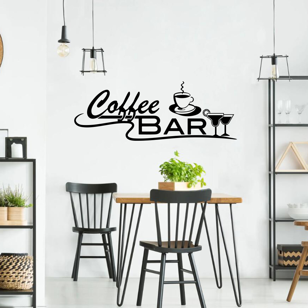 家の装飾用のビニール壁ステッカー,コーヒーバー,窓,キッチン - Office Furniture Usa のレビューと価格