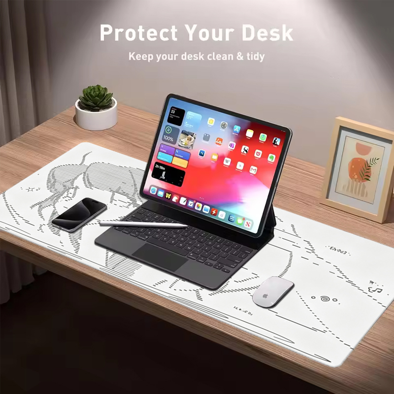 1 個革製マウスパッドアニメエンジェルガール Y2k かわい - Office Furniture China のレビューと価格